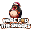 Fat Christmas rottweiler
