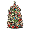 Merry Pug Christmas Tree