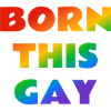 Né ce texte arc-en-ciel gay