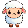 Cute Kawaii Sheep