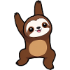 Cute Cartoon Sloth