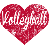 Volleyball Heart