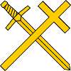 Cross and sword