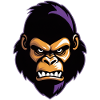 Cartoon Gorilla Head