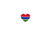 Gambie Drapeau gambien Gambier