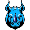 Cartoon Rhino Logo