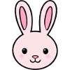 Cartoon Bunny Logo