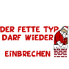Weihnachten Dicker Weihnachtsmann