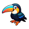 Cool Cartoon Toucan
