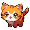 Cute Cartoon Cat