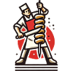 Dönermann Logo Döner Kebab
