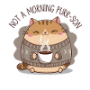 Morning Cat - Purrfection Café
