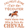 Humour Cheval cavalier cavalière