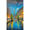 Pariser Weihnachtsnacht Paris Christmas Night