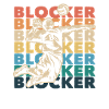 Blocker Volleyball Player Action Motif