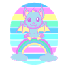Bébé Chauve-souris arc-en-ciel Chauves-souris Enfants