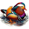 Mandarin duck