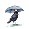 Père Noël Oiseau Oiseaux Jardin