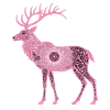 Mandala Deer Deer Mystical Madalas