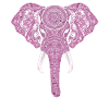 Mandala Éléphant Eléphant Mandala Spirituel