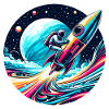Space astronaut space rocket - raffstaff ®