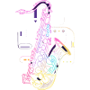Saxophone Drawing