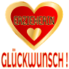 GLÜCKWUNSCH ERZIEHERIN HERZ