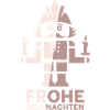 Nutcracker Christmas Miner Merry Christmas Logo