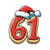 61 Number Christmas