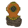 Diving helmet sticker Diverhelmet