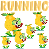FUNNY TEAM RUNNING GROUP ATHLETE