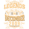 December 2009 Birthday Legend