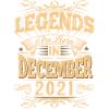 December 2021 Birthday Legend
