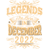 December 2022 Birthday Legend