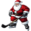 hockey player Christmas