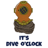 Its Dive oclock diverhelmet