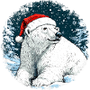 Ours polaire de Noël