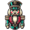Christmas Nutcracker Illustration