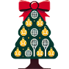 TennisThemed Christmas Tree Design