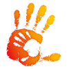 HANDS - ORANGE