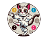 Thai Chi Meditation Cat