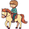 Riding Equestrian Saddle