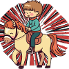 Riding Dressage Rider