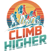 Climb Higher Retro Hikers