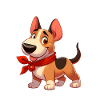 Bullterrier Papa 2