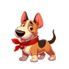 bull terrier mom 2