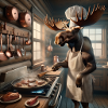 Moose steak