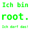 Ich bin root