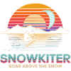 Sunset Snowboarding Adventure Design
