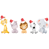 Christmas animals